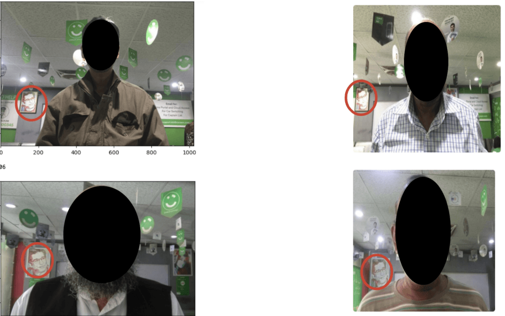 the dataset of images we used for fraud detection using face recognition